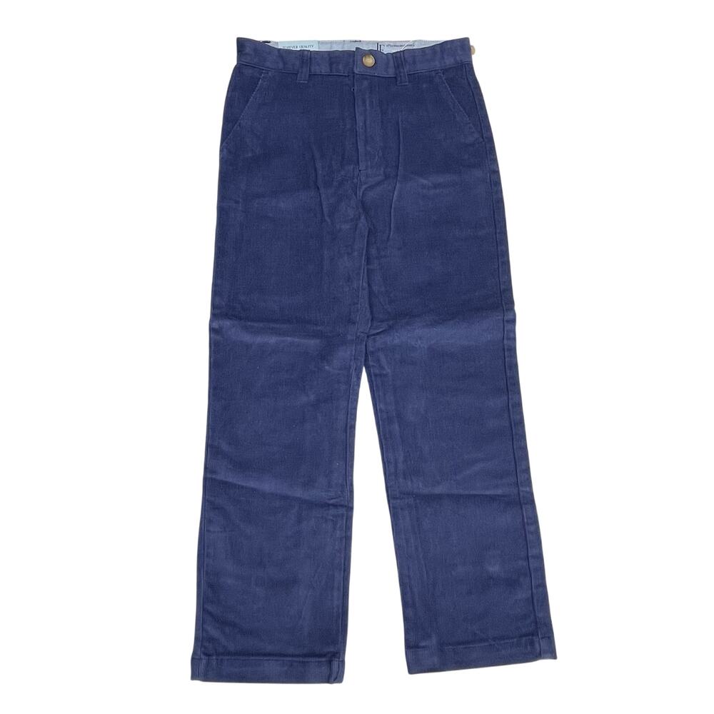 NWT Little English Size 14 Classic Pant in Blue Corduroy